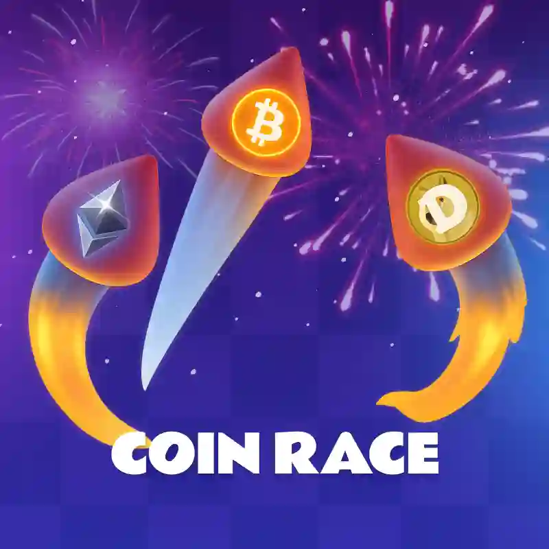 Interfaz del juego Coin Race en stakei777