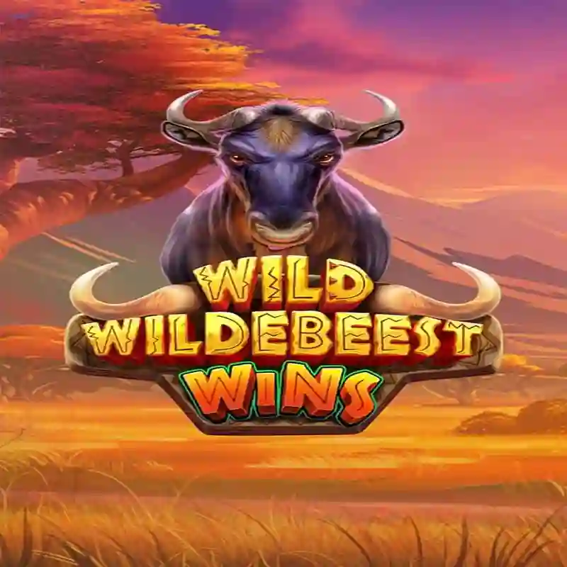 Wild Wildebeest Wins Slot Juego de Casino